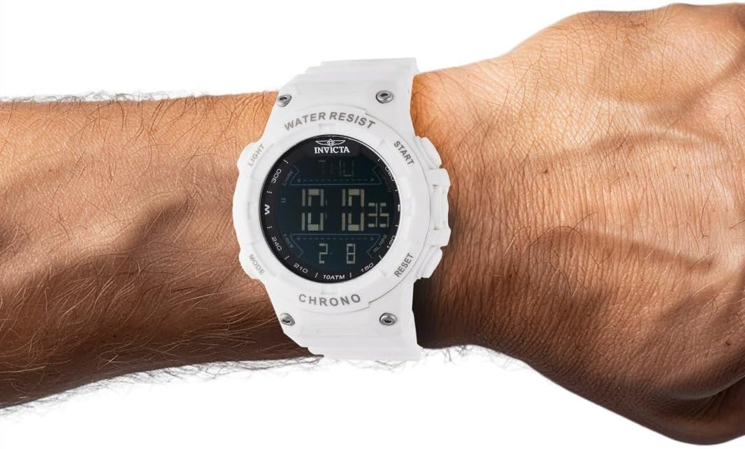 Thumbnail 5 de Invicta Racing Montre Homme Mouvement à Quartz en Plastique – 52 mm