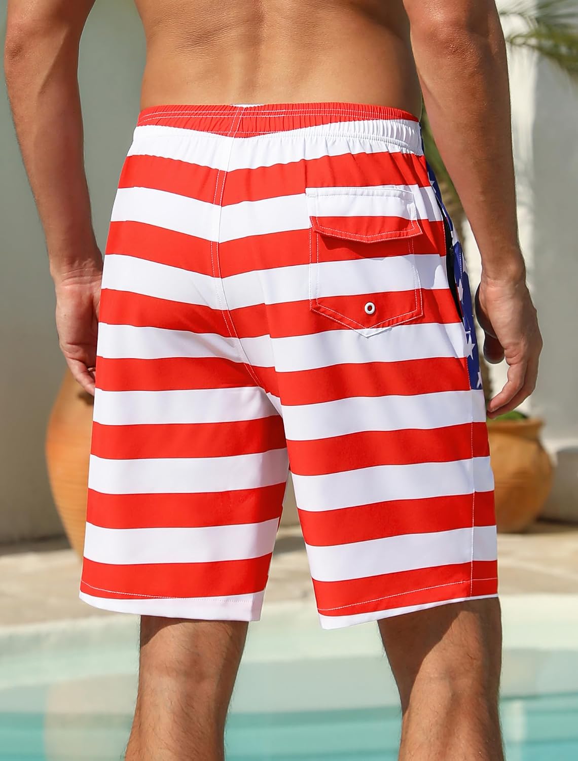 Thumbnail 1 de SILKWORLD Men's Swim Trunks, 9-Inch Inseam