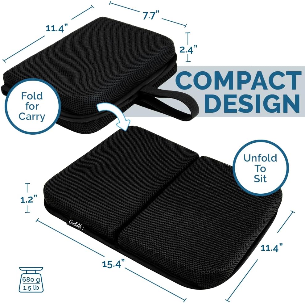 Thumbnail 5 de ComfiLife Ergo-Gel Travel Seat Cushion 15.4 in