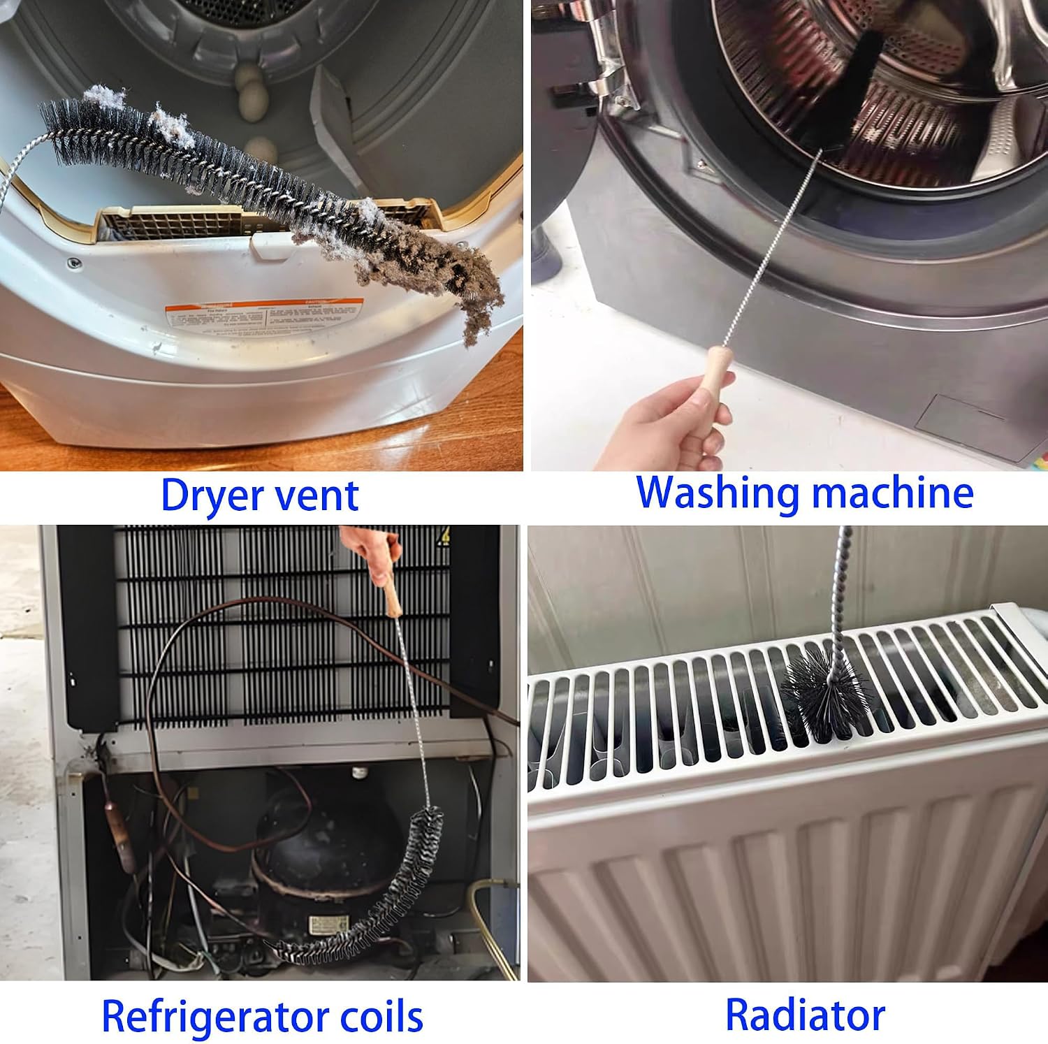 Detalle 1 de Dryer Vent Cleaner Kit, 10-Piece Set