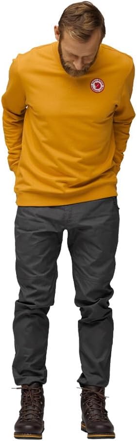 Thumbnail 1 de Fjällräven 1960 Logo Badge Sweater F87163-020-999 – męska bluza z okrągłym dekoltem