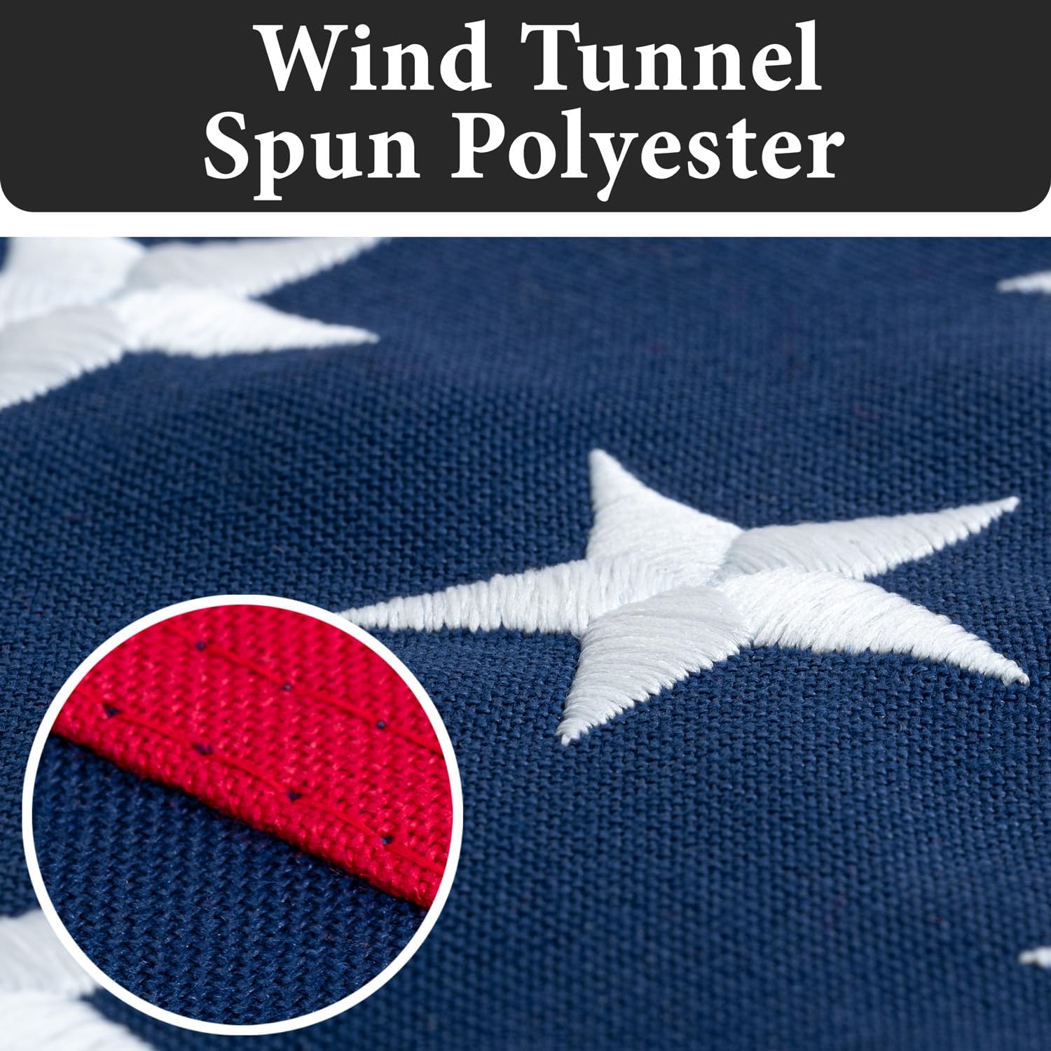 Detalle de American Flags Outdoor Flag 5x8