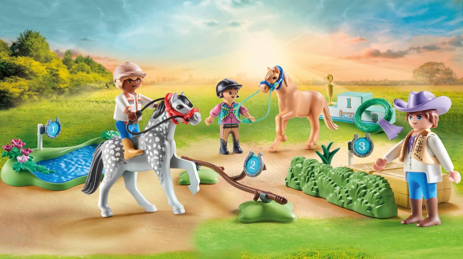 Detalle de PLAYMOBIL Pony Tournament Playset