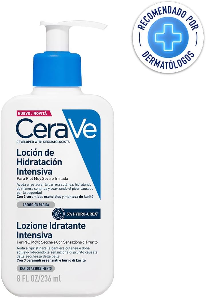 Thumbnail 1 de CeraVe Lozione Idratante Intensiva per Pelli Very Secche – Sollievo Immediato e Idratazione fino a 72 ore