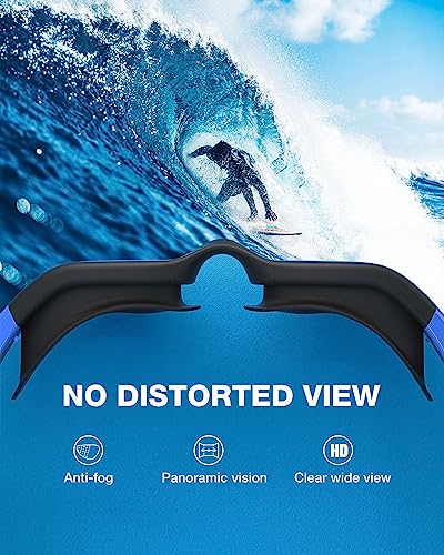 Detalle de Zionor G1: Gafas de natación polarizadas, antiniebla y 100% UV para unisex y adulto