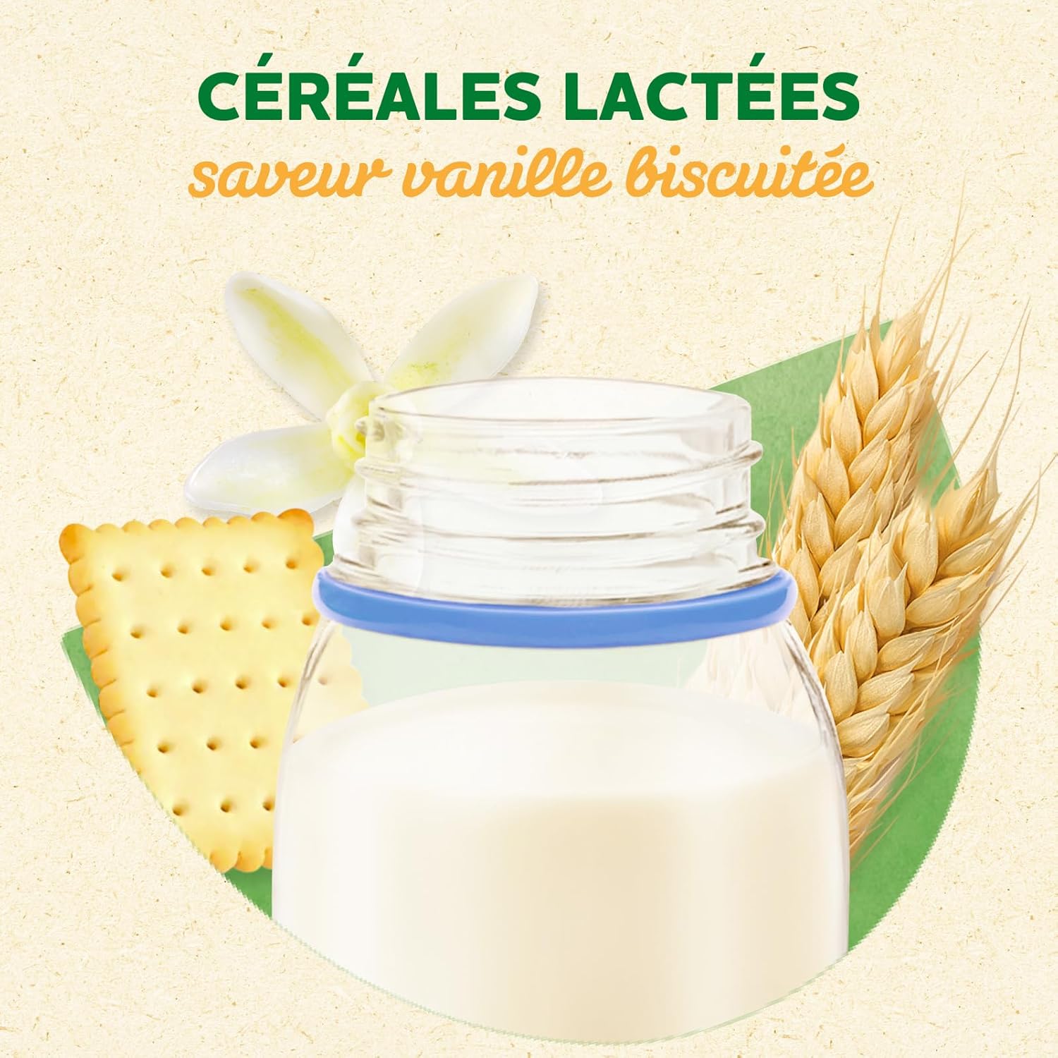 Thumbnail 4 de Blédidej Céréales bébé Biscuité Vanille – dès 12 mois, lait prêt à l’emploi en briques 250 mL (x12)