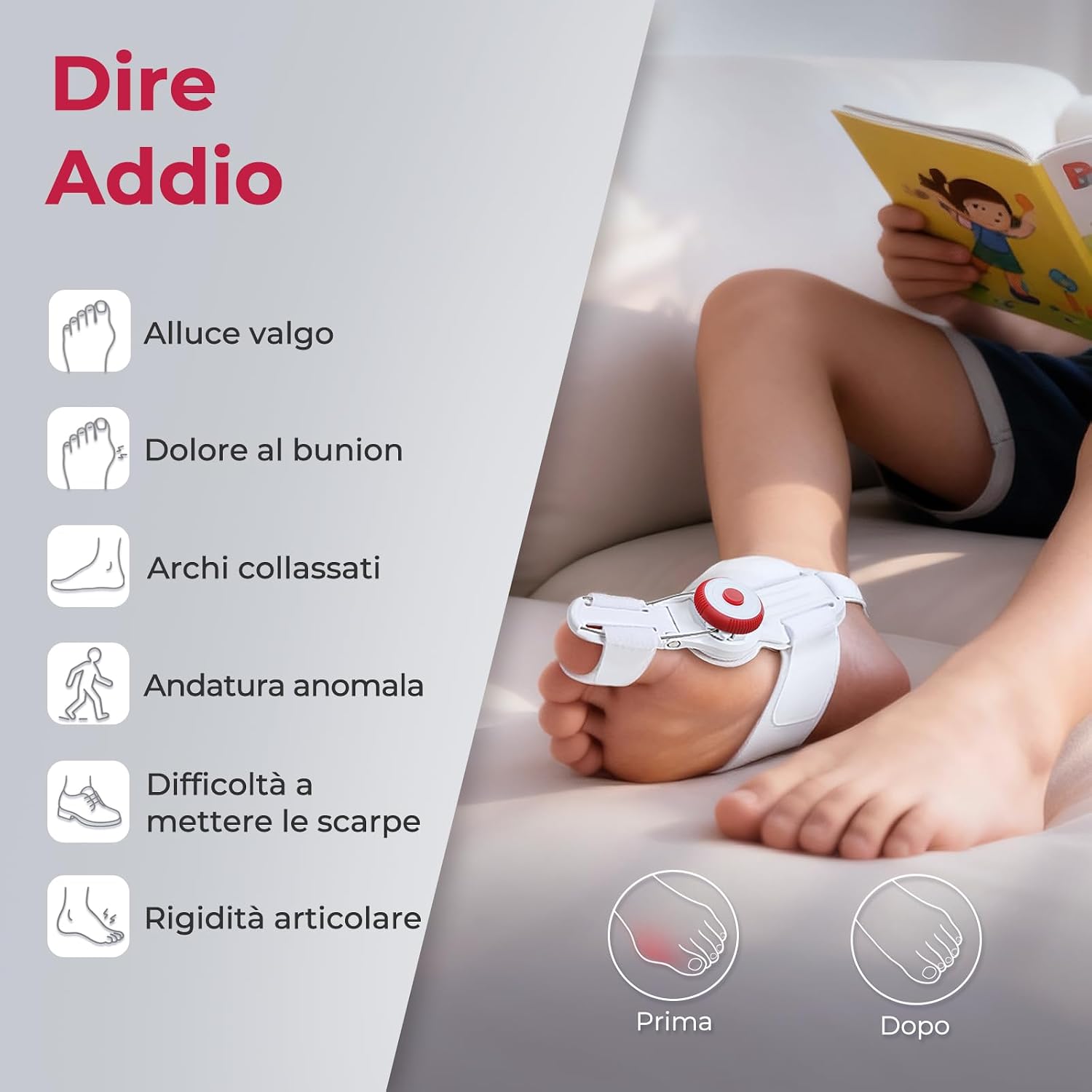 Detalle 2 de TENICORE Alluce Valgo Correttore Bambino 27-34