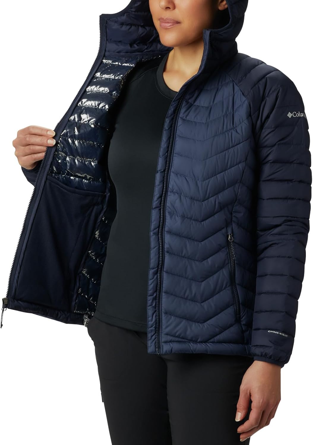 Thumbnail 5 de Columbia Powder Lite Giacca con Cappuccio Donna