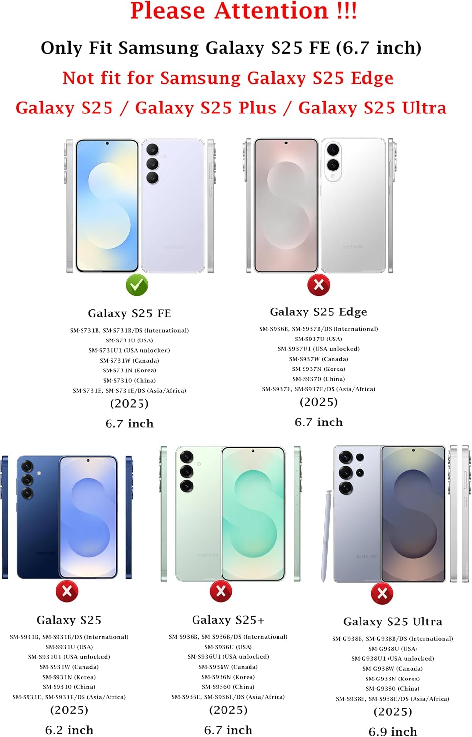 Detalle 2 de Samsung Galaxy S25 FE 5G Protective Case 16ft