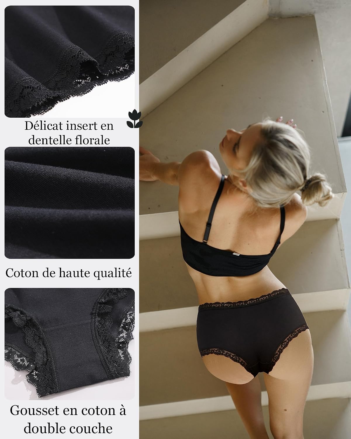 Thumbnail 5 de ALL OF ME Culotte femme 6-pack miâhaute đ©Č