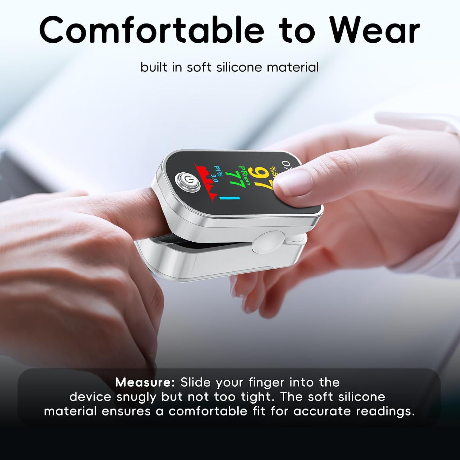 Detalle 1 de Alcarefam Pulse Oximeter
