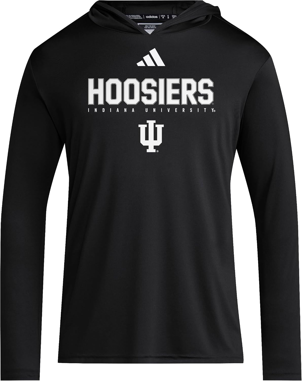 Detalle de adidas Men’s NCAA 25/26 Designed for Training Lightweight Hoodie (North Carolina State)
