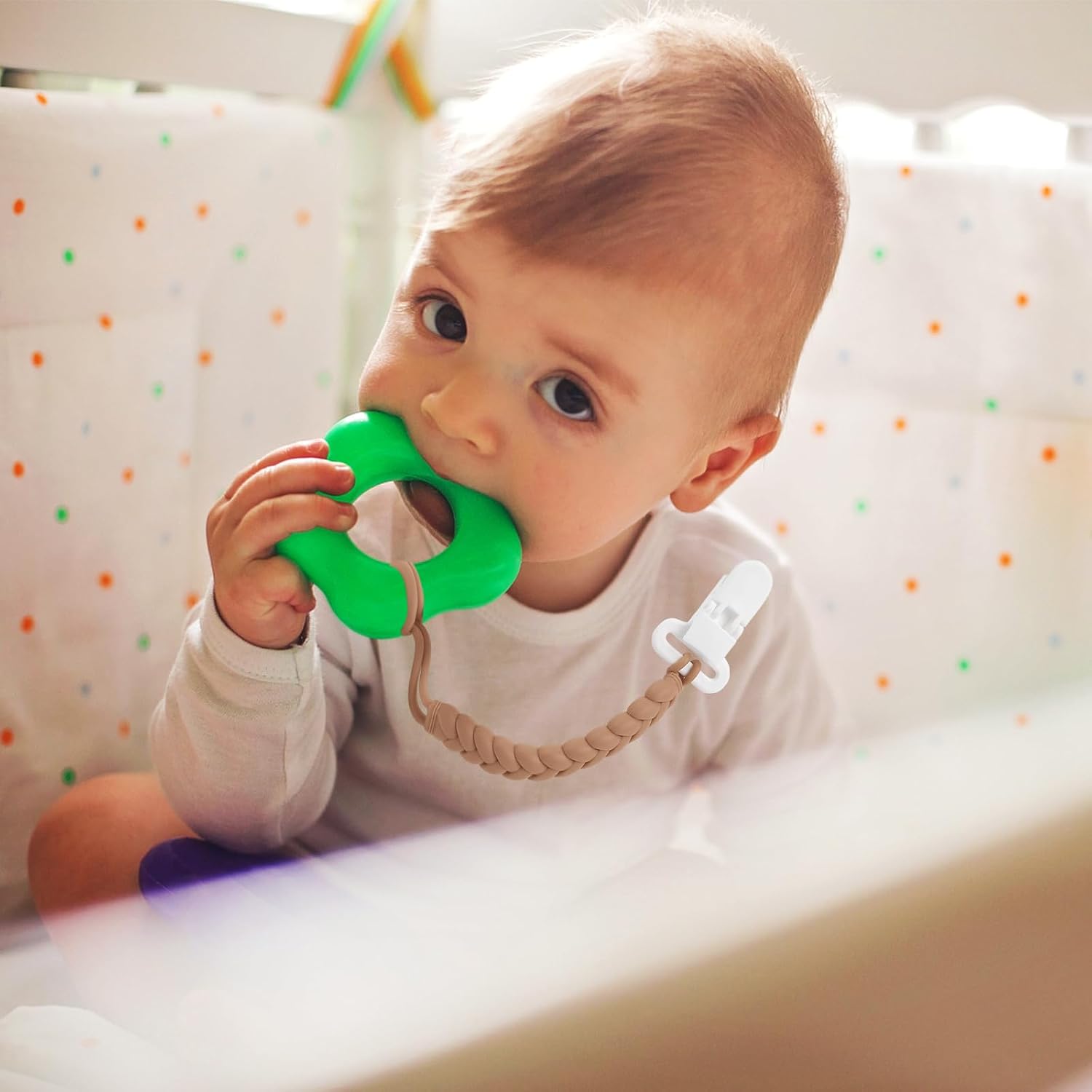 Thumbnail 5 de Silicone Pacifier Clips