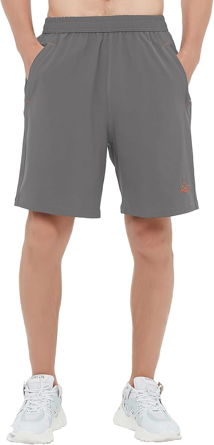 Thumbnail 3 de Rdruko Men’s Quick-Dry Hiking Shorts with Zipper Pockets (7" Inseam)