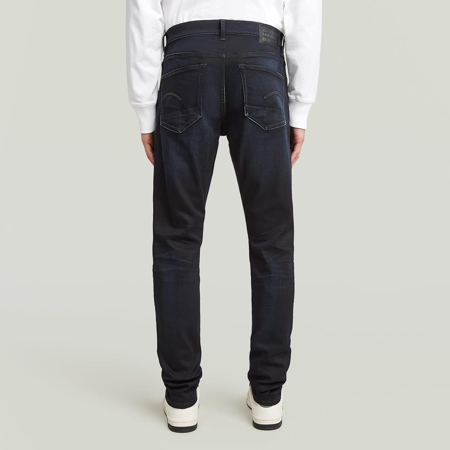 Detalle 2 de G-Star Herren 3301 Slim Jeans – slim fit, vorne niedrig sitzend, hinten hoch