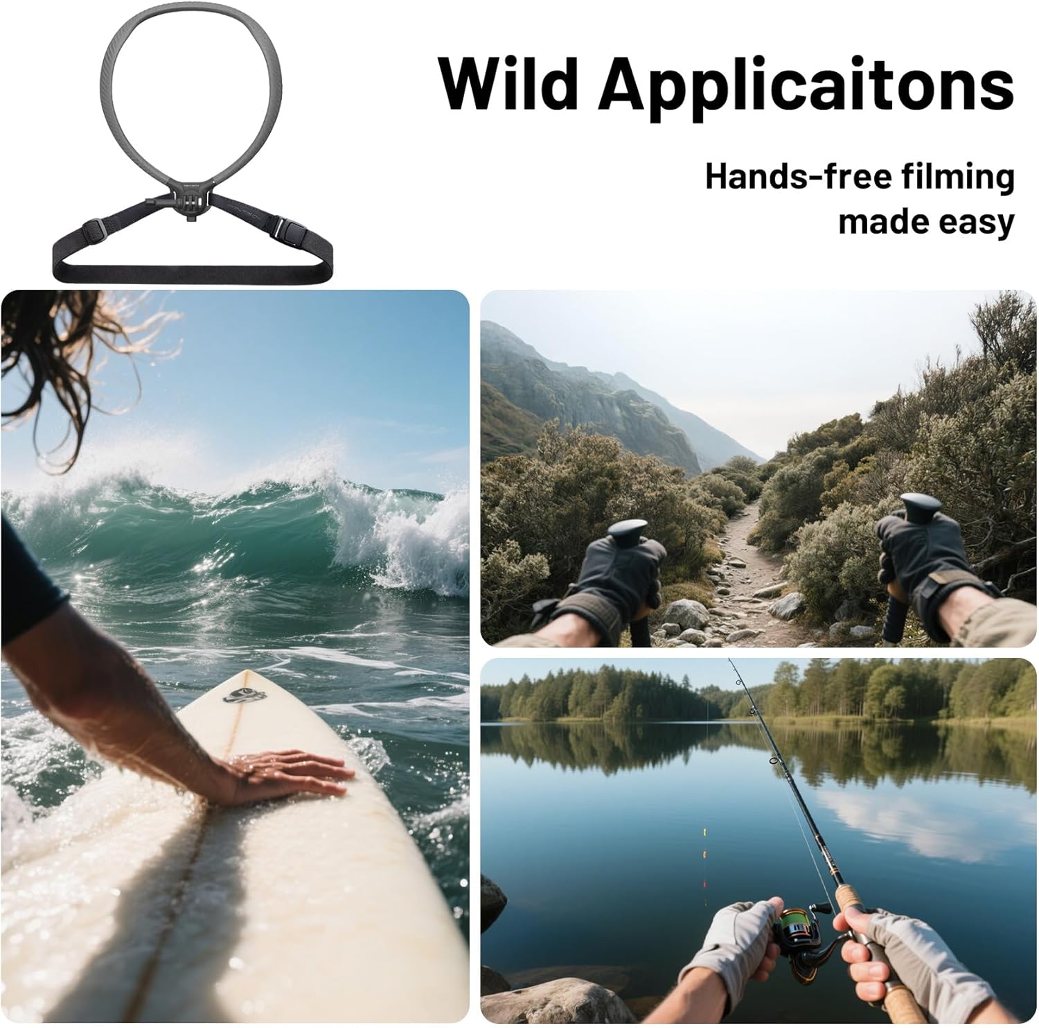 Thumbnail 6 de PGYTECH CapLock POV Supporto per Collo 650mm