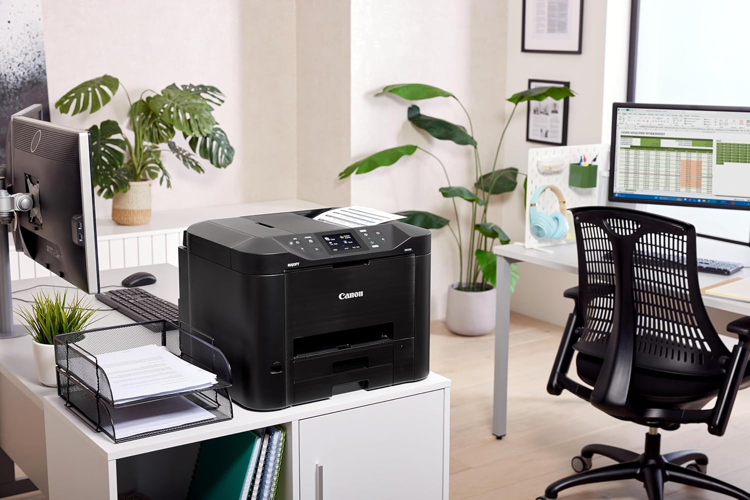 Thumbnail 3 de Canon MAXIFY MB5150 Farbtintenstrahl – Multifunktionsdrucker (DIN A4, 4-in-1, WLAN, Bluetooth) in Schwarz