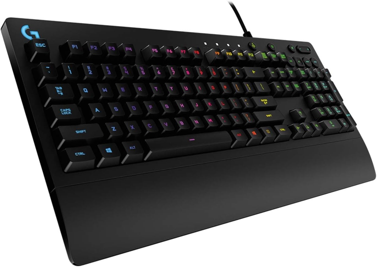 Logitech G G213 Prodigy tastiera gaming cablata LIGHTSYNC RGB, QWERTY italiano, tasti retroilluminati e controlli multimediali dedicati