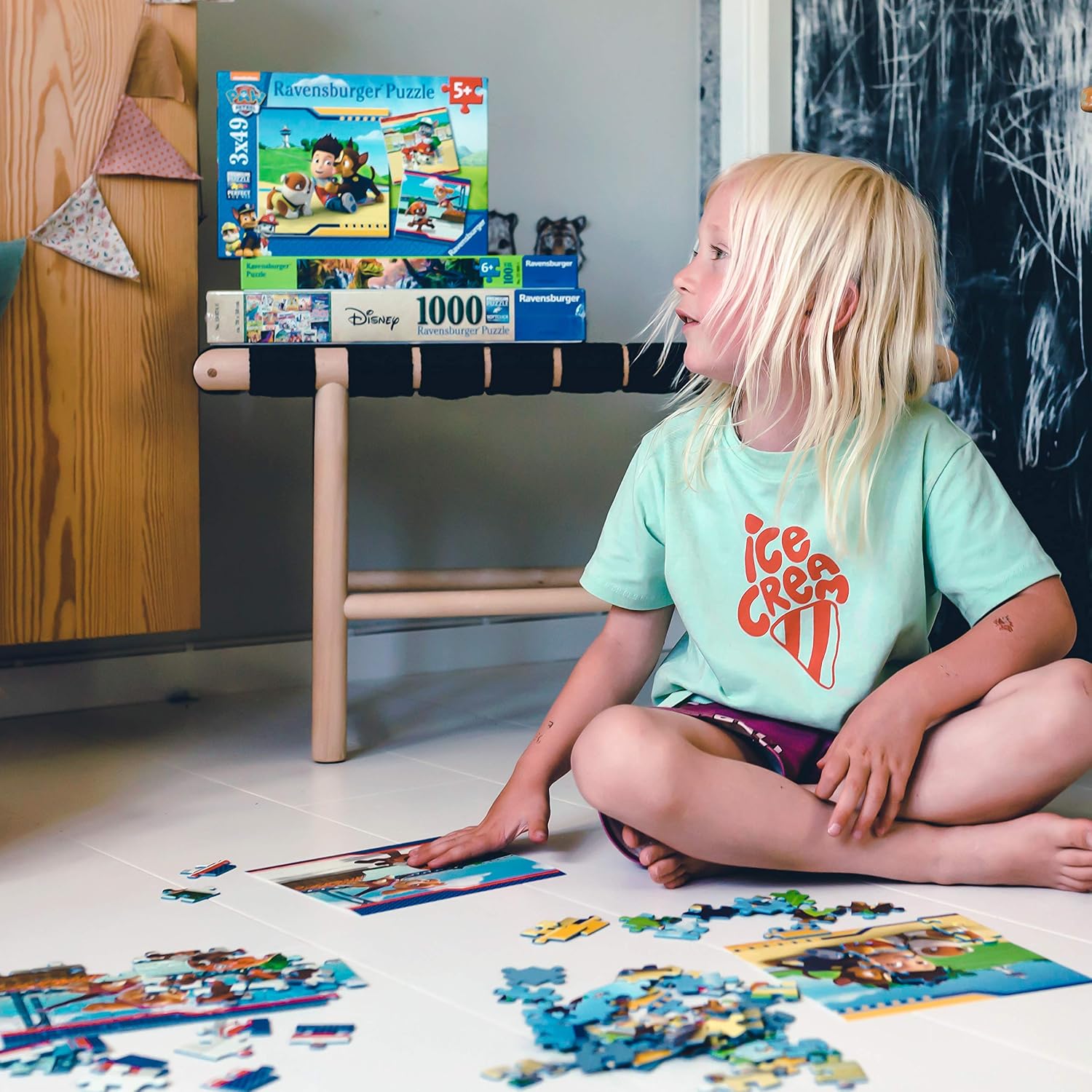 Detalle 2 de Puzzle enfants Pat Patrouille 100 XXL