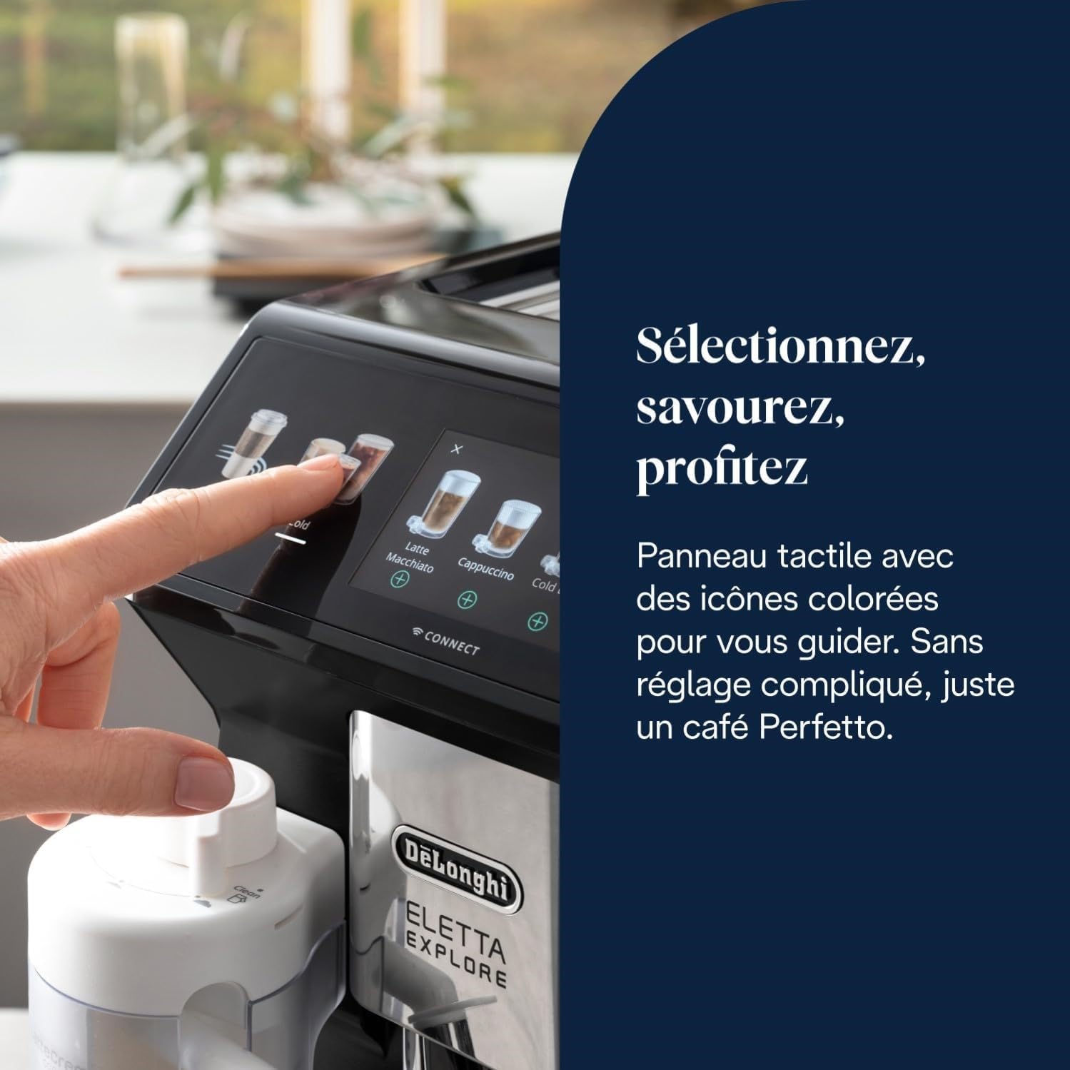 Thumbnail 5 de De'Longhi Eletta Explore Cold Brew ECAM452.67.G — Machine à Espresso avec LatteCrema Hot and Cool