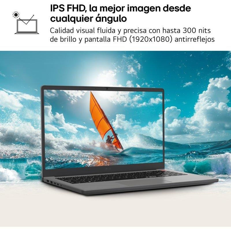Thumbnail 2 de LG GramBook 15U50U-G.AA55BN: Potencia ligera para profesionales en movimiento