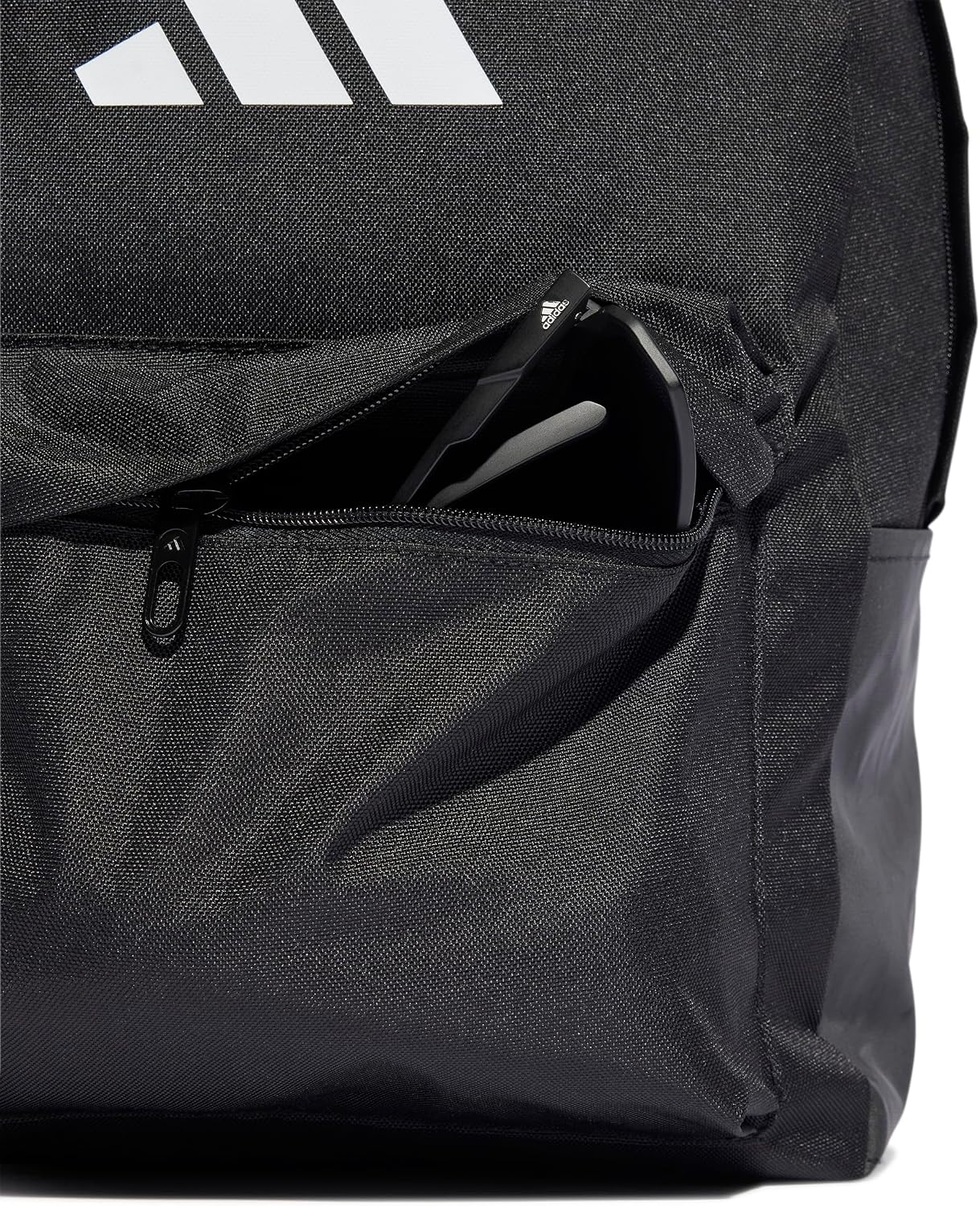 Detalle de adidas Unisex Classic 3Bars Backpack – 27,5 l, 15 × 31 × 44 cm, recyceltes Polyester