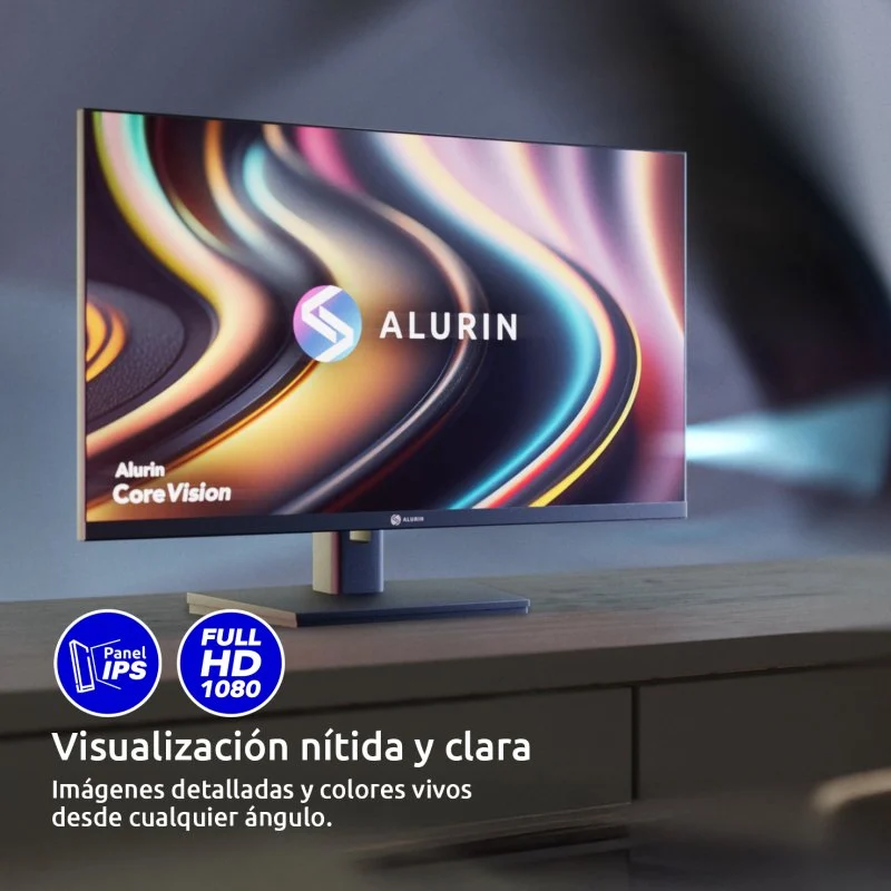 Detalle de Monitor Alurin 24" IPS FHD 100Hz Freesync 🌟 USB-C