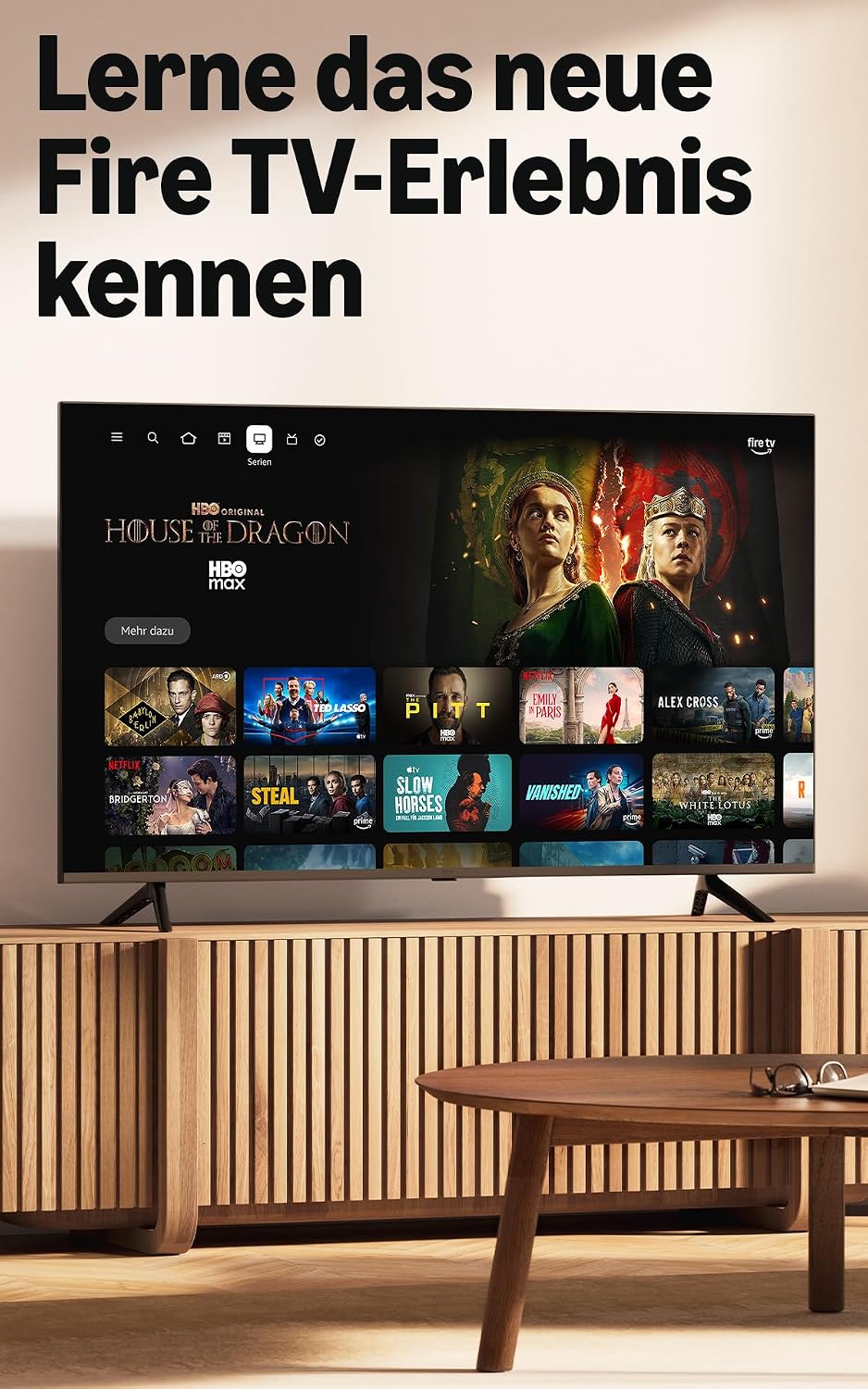 Detalle de Amazon Fire TV Stick HD (neuste Generation) mit Alexa-Sprachfernbedienung – Überblick