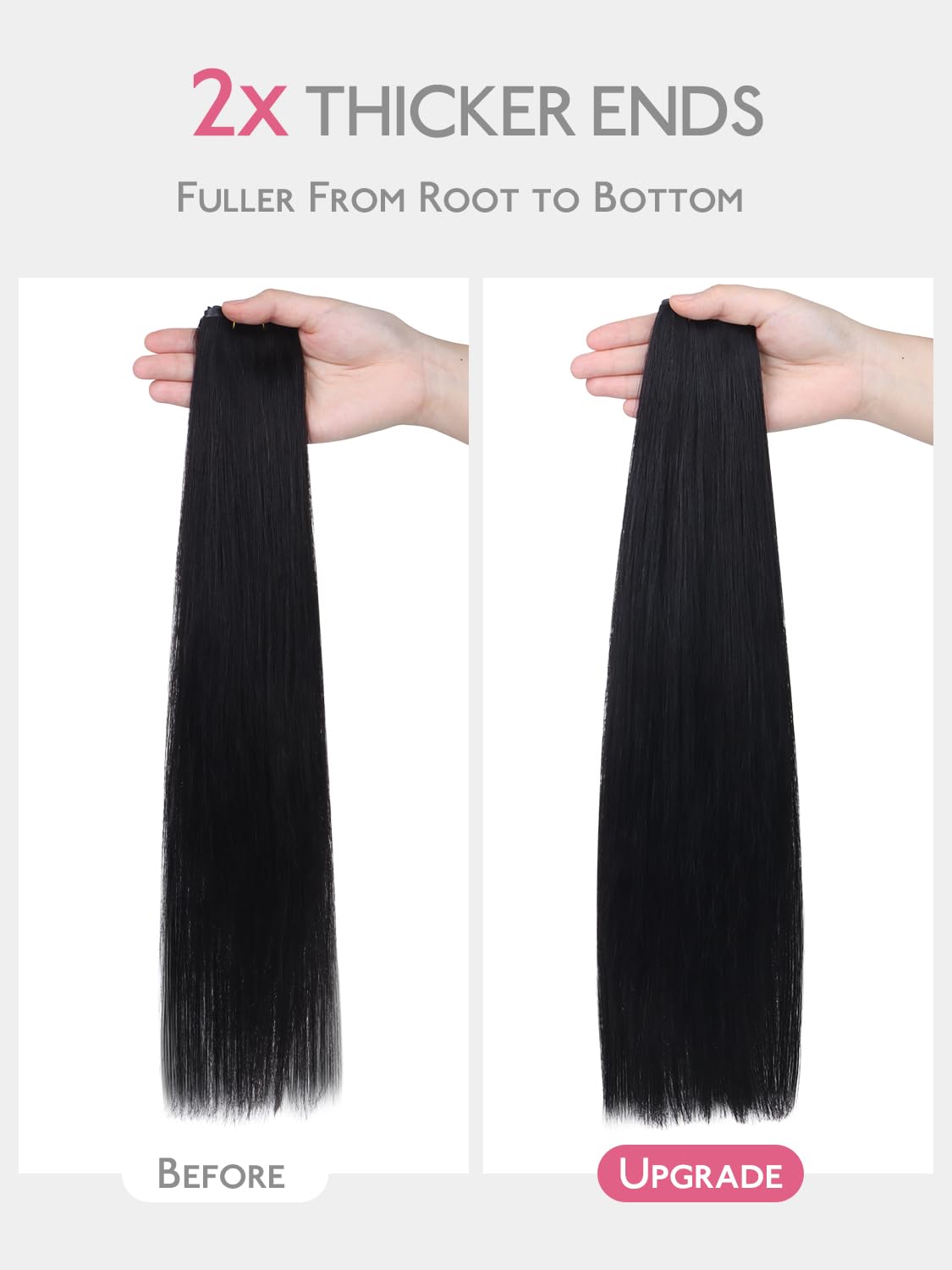Detalle 2 de WENNALIFE 2.0 Genius 20" 120g Sew‑In Hair Extensions 🎀