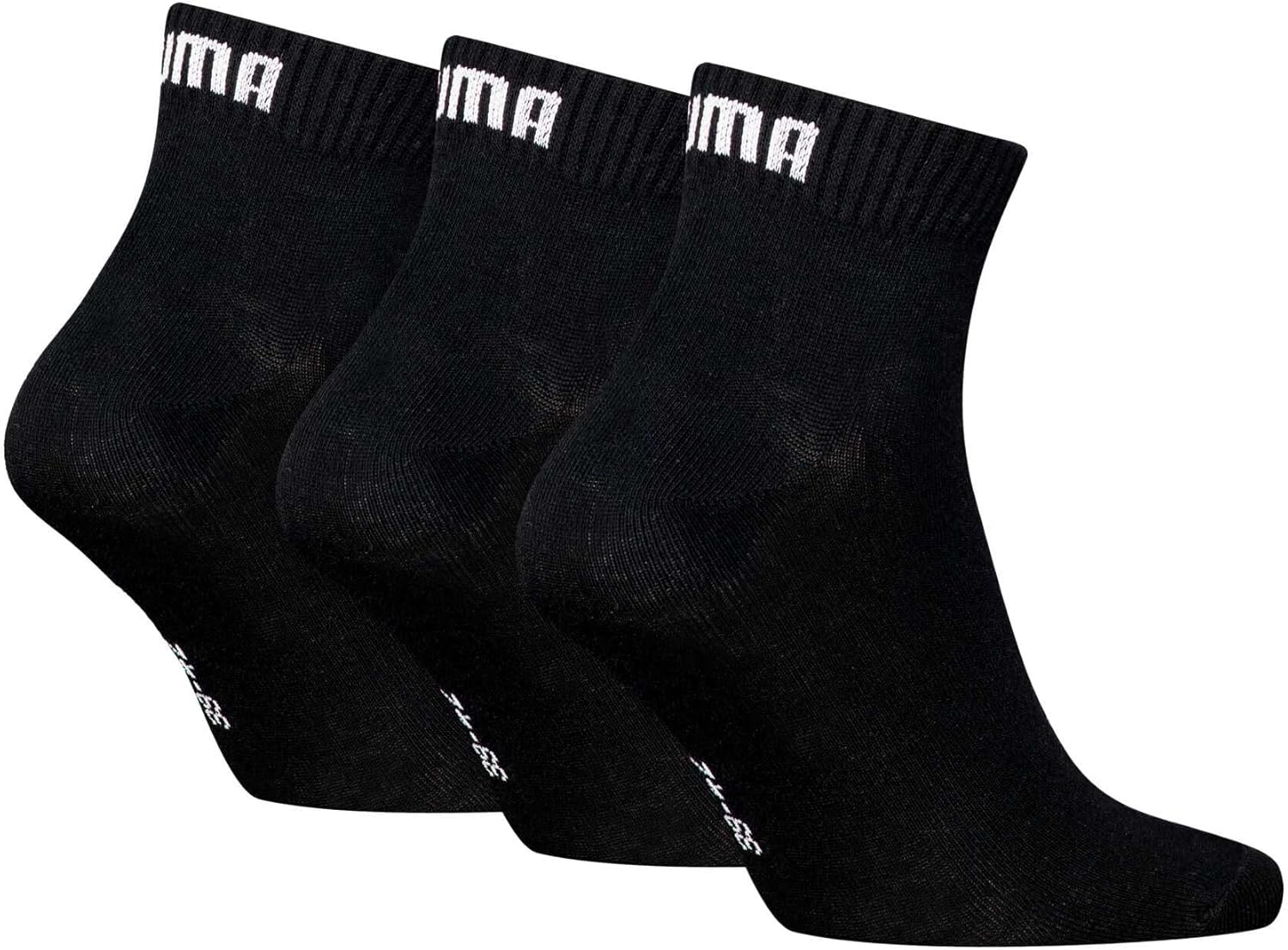 Thumbnail 3 de PUMA Quarter en Coton Recyclé – Lot de 3 chaussettes mixtes, durable et confortable