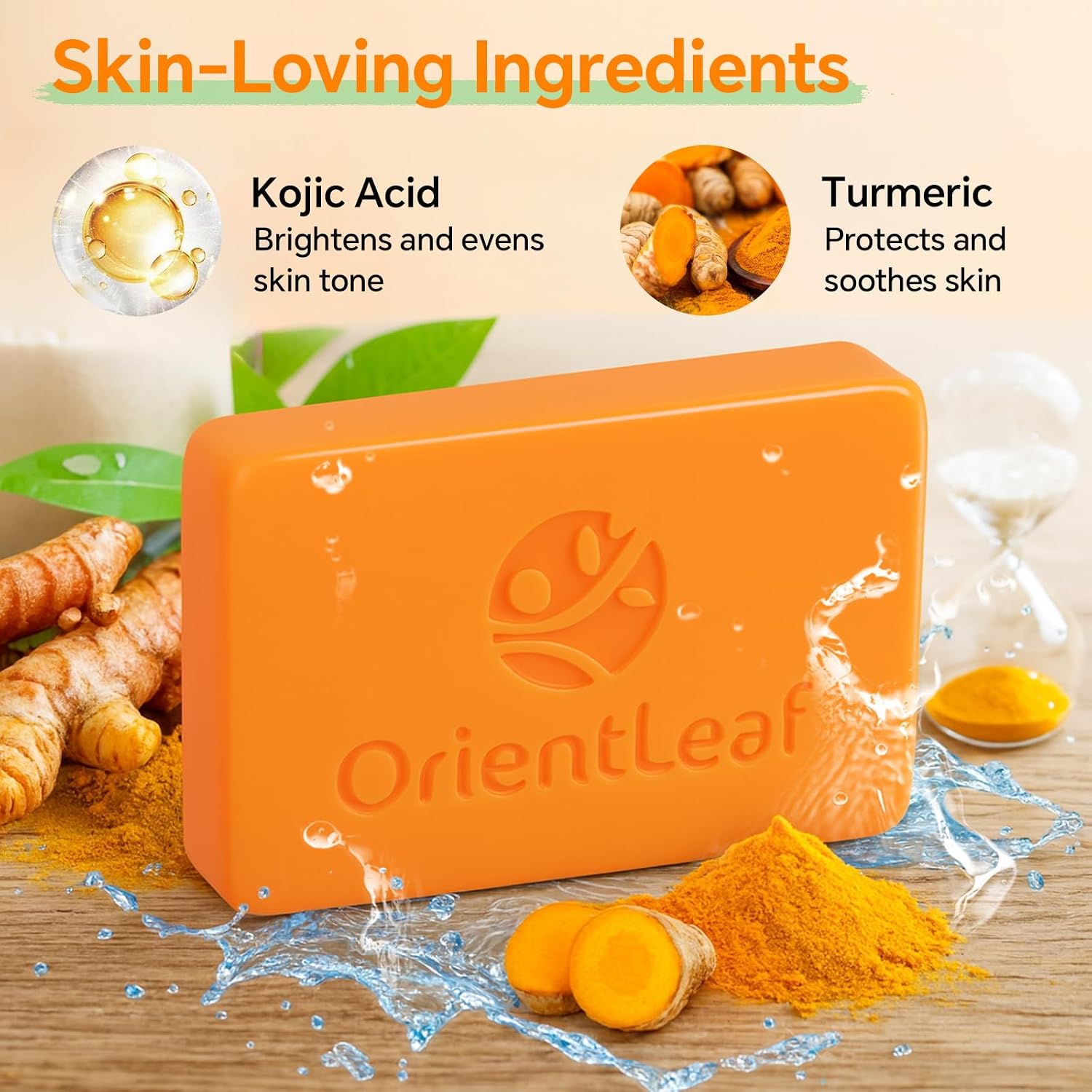 Detalle de OrientLeaf Kojic Acid Soap, 4 oz