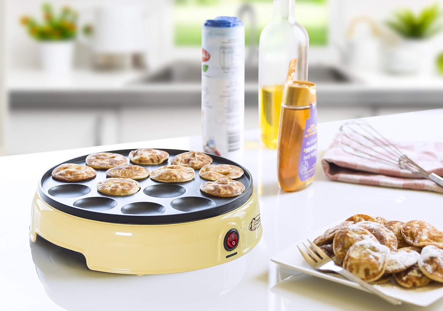 Detalle 2 de Bestron Poffertjes Maker 800 W mini pancakes