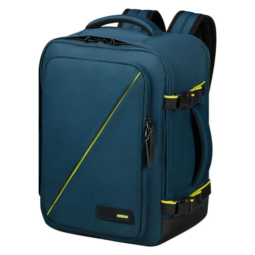 Detalle de American Tourister Take2Cabin Easyjet: Bolsa de Cabina M Harbor Blue para avión