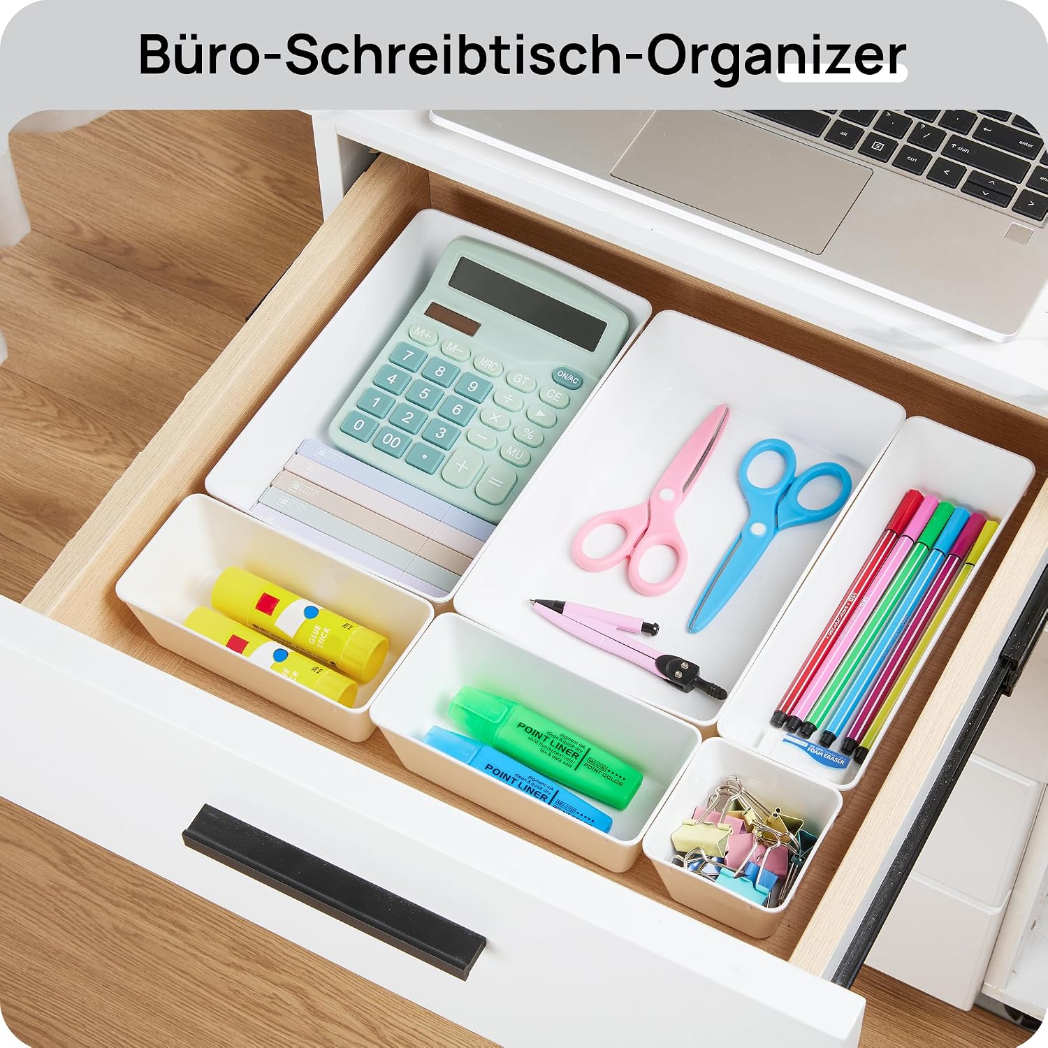 Thumbnail 5 de Vtopmart 25 PCS Plastic Drawer Organizers Set