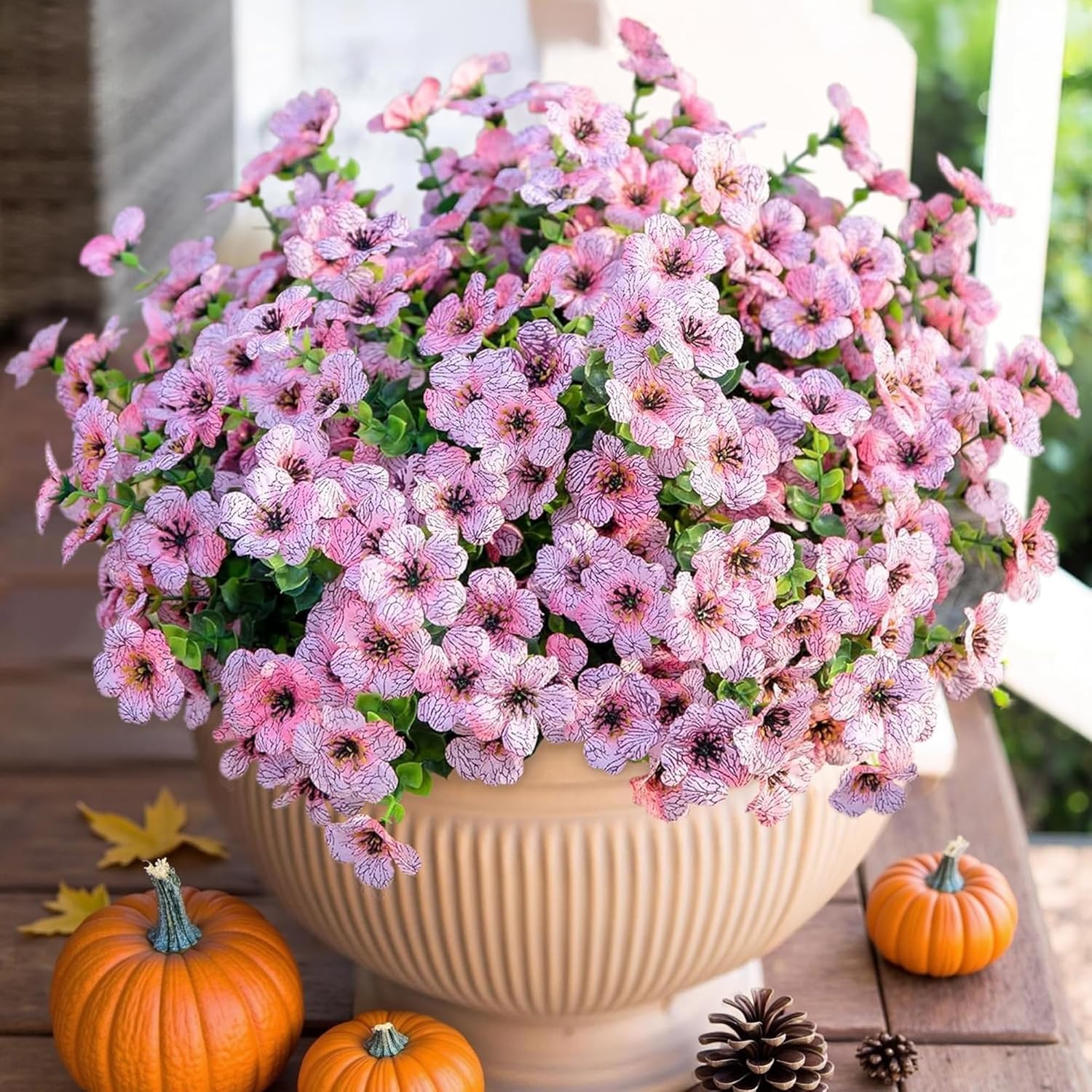 Detalle de Artificial daisy flowers 12 bundles