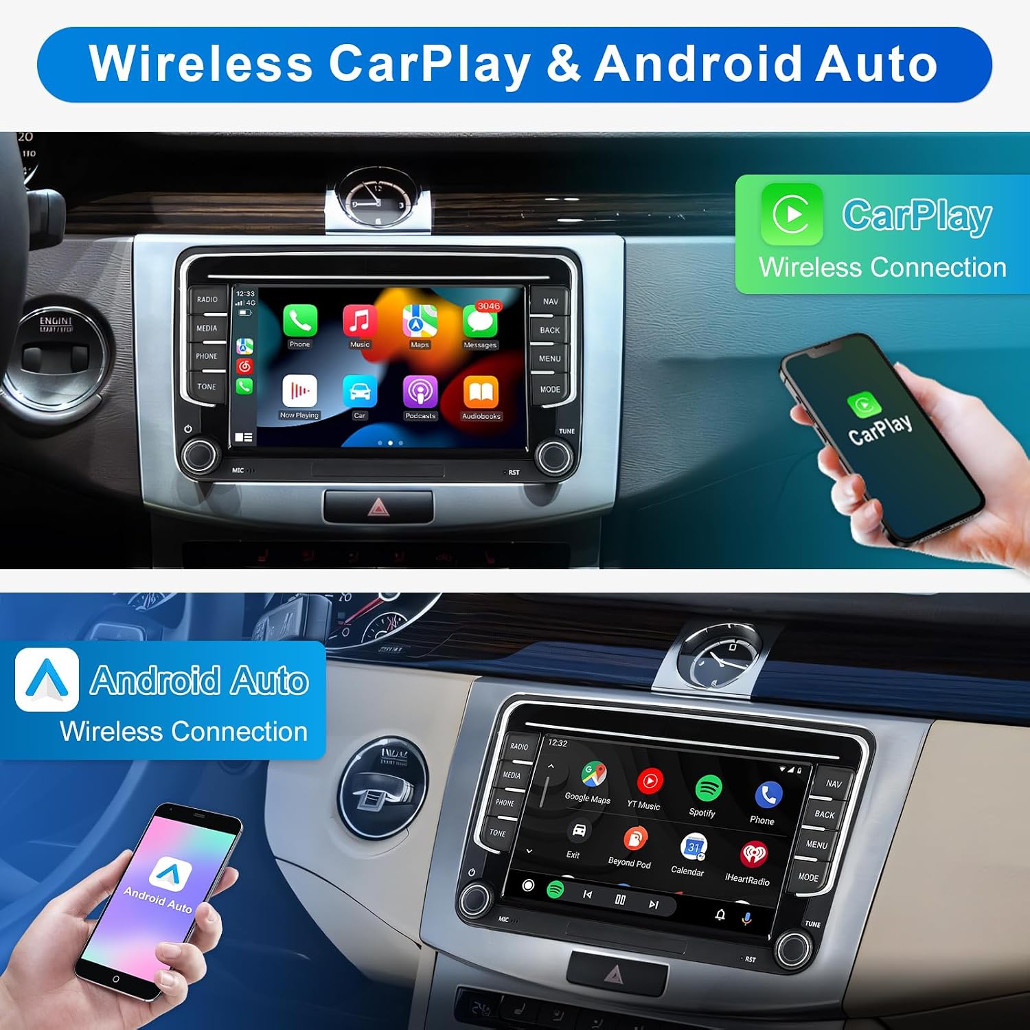Detalle 2 de Woibugee Android Autoradio 7 Zoll