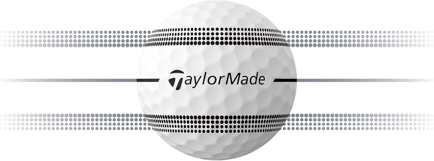 Detalle 2 de Taylormade TM25 TP5x Stripe GLB dz — Balle de golf haute performance