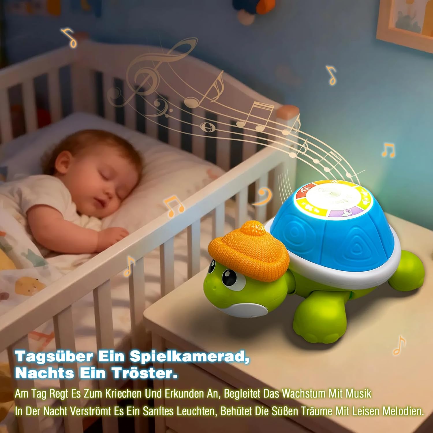 Thumbnail 5 de HILKKET Baby Krabbel Spielzeug mit Licht und Musik (3-tlg.) für 3–9 Monate