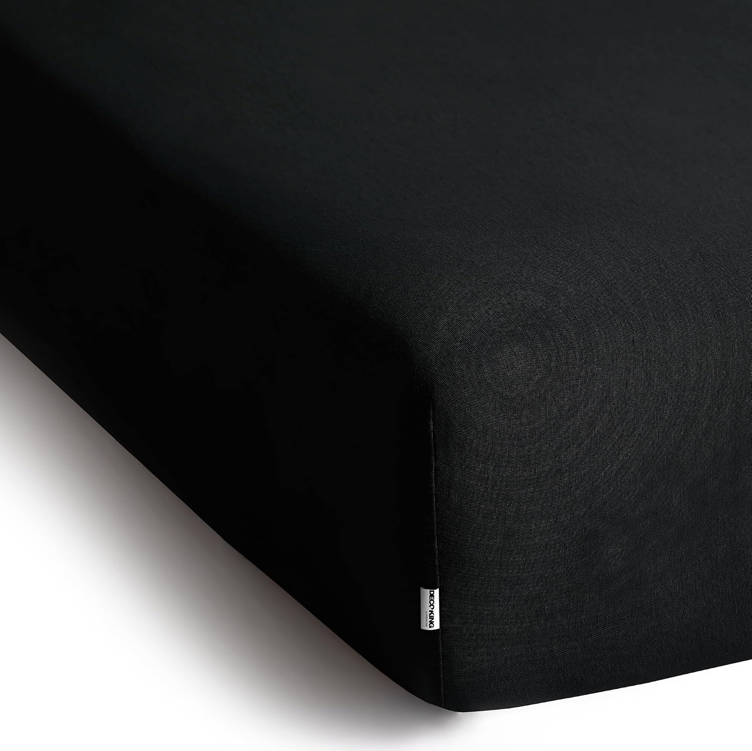 Detalle de DecoKing Amber Spannbettlaken 200 x 200 cm Jersey für Boxspringbett