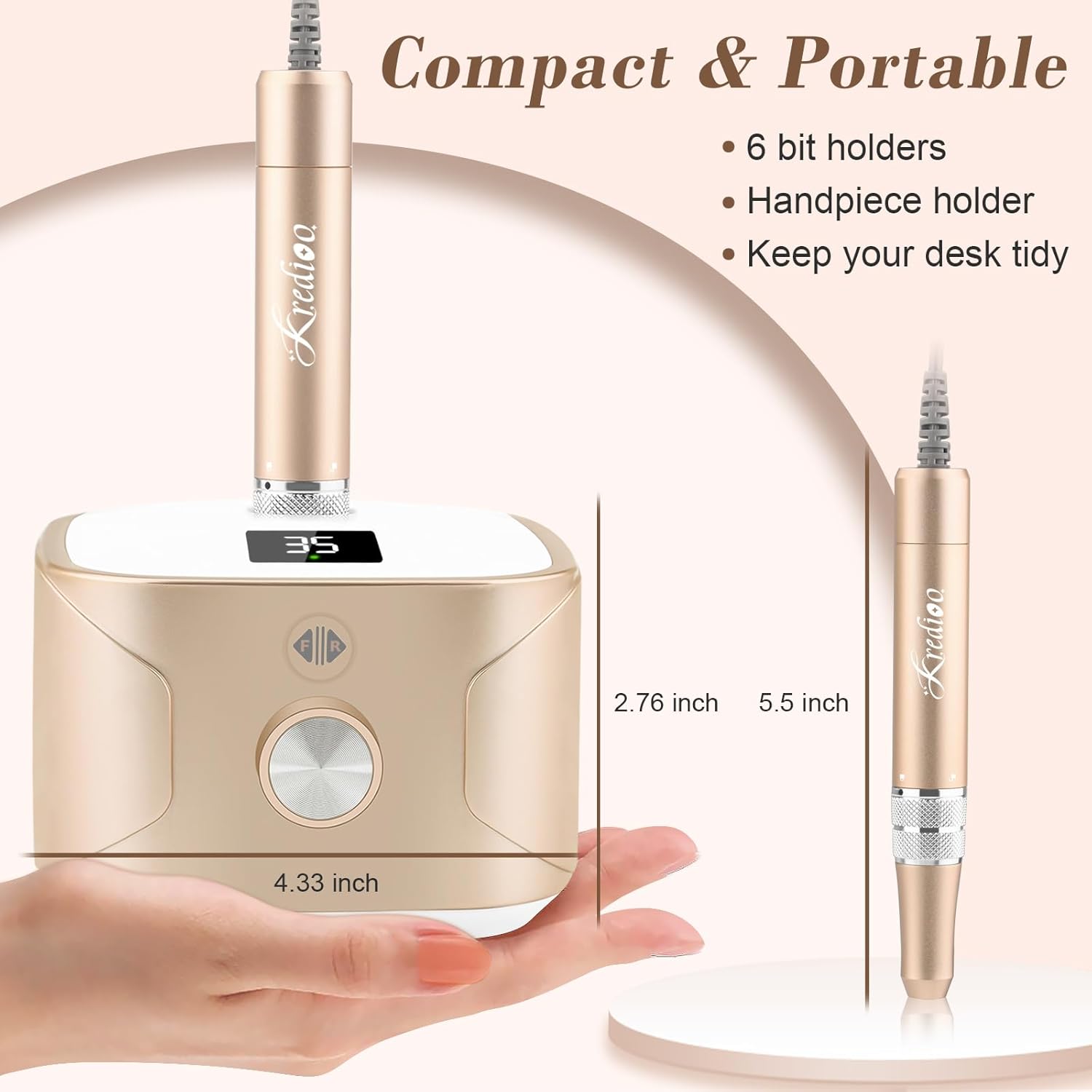 Thumbnail 6 de Nagelfräser 35.000 U/Min für Gelnägel