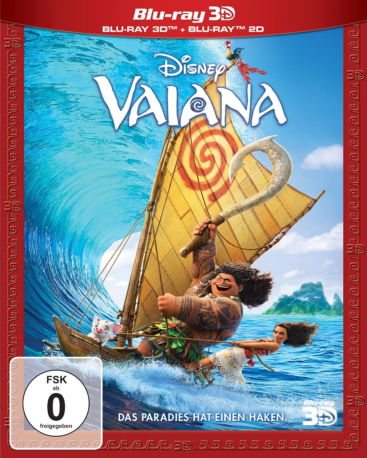 Vaiana: Blu-ray 3D + 2D – Disney