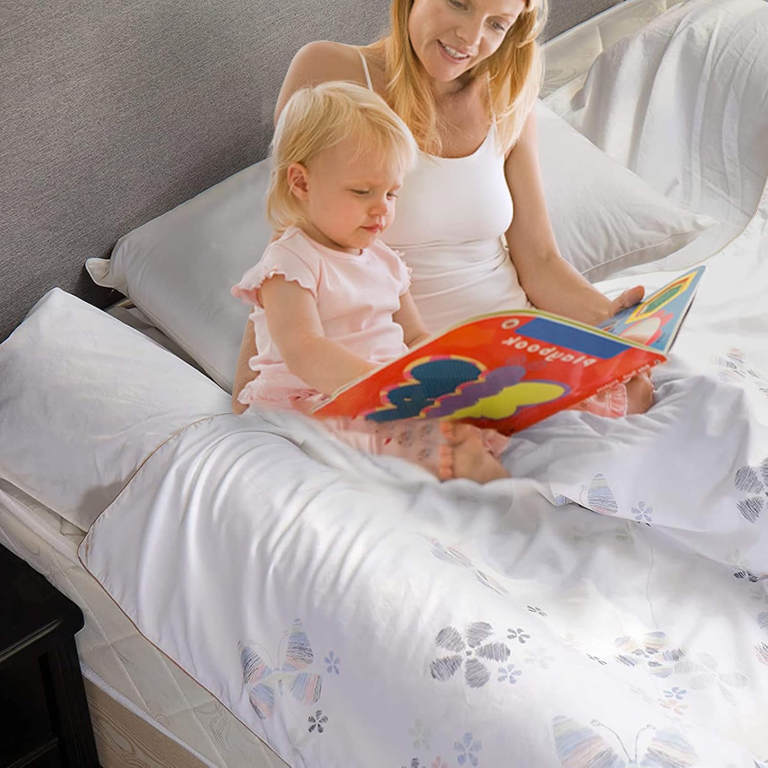 Thumbnail 6 de YIHATA Bed Guard for Toddlers: Long Foam Portable Bed Rail (2 Pack)