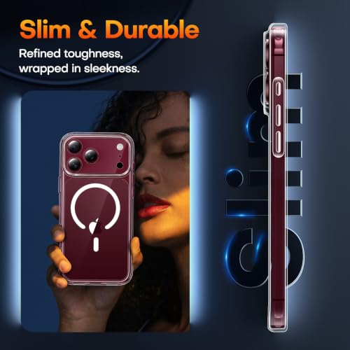 Thumbnail 6 de TAURI for iPhone 18 Pro Max Case with MagSafe – Clear