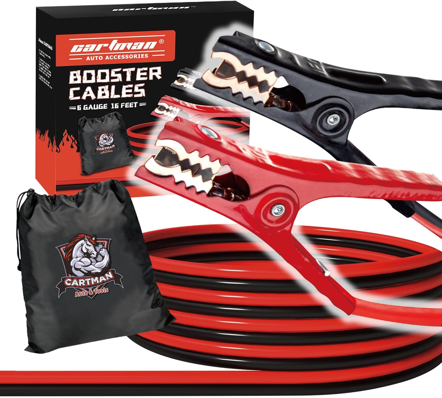 Thumbnail 5 de CARTMAN 2 Gauge Jumper Cable 16 ft 800A