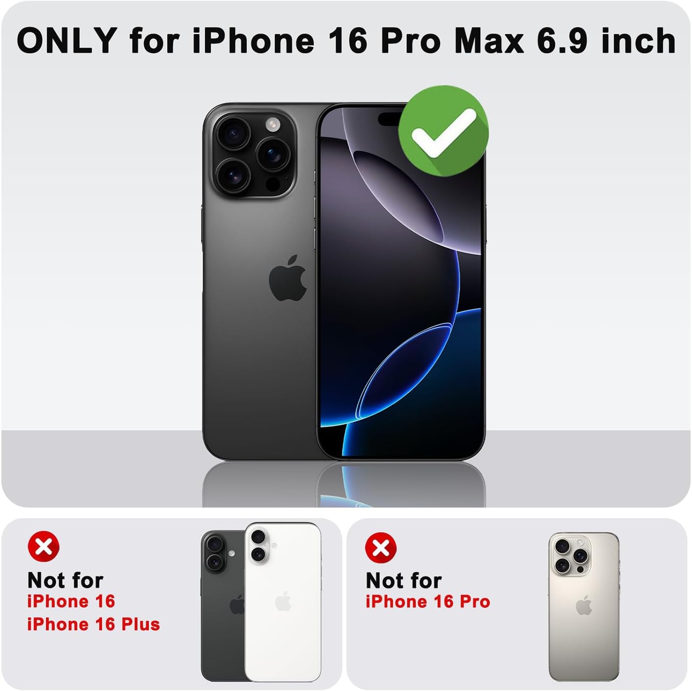 Detalle de Yeddabox Striped TPU Case for iPhone 16 Pro Max, Blue and White