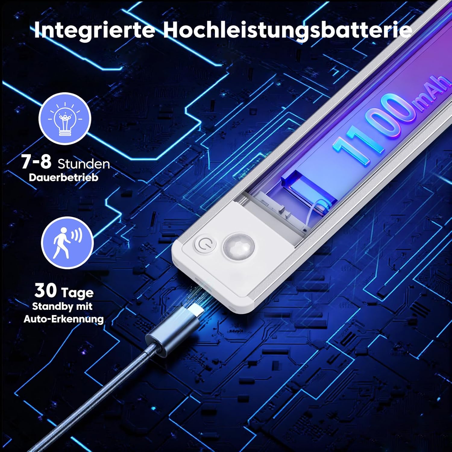 Thumbnail 5 de FILIYANO Unterbauleuchte Küche 3er Set