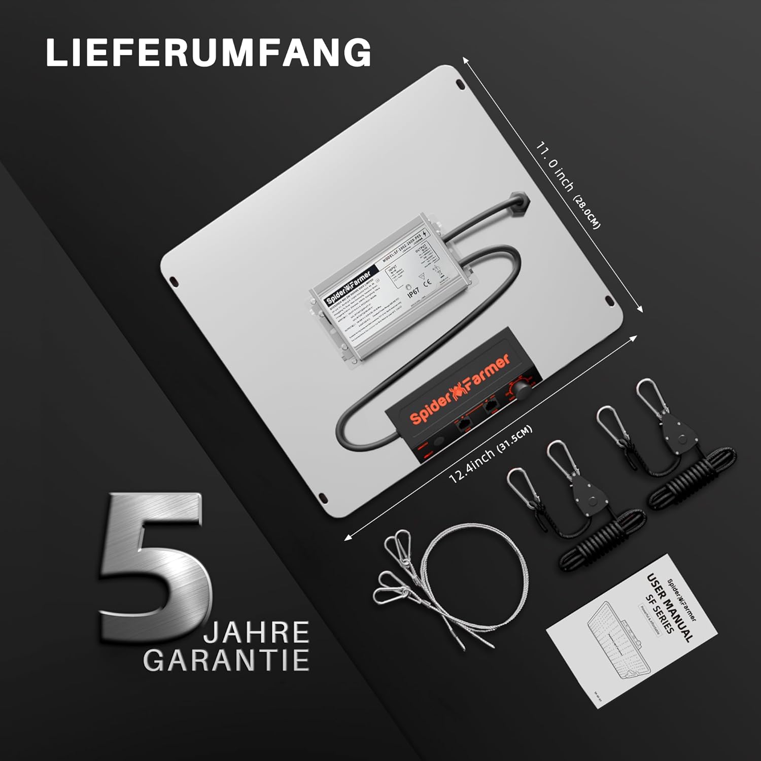 Thumbnail 6 de Spider Farmer SF1000D 100 W LED Grow Lampe