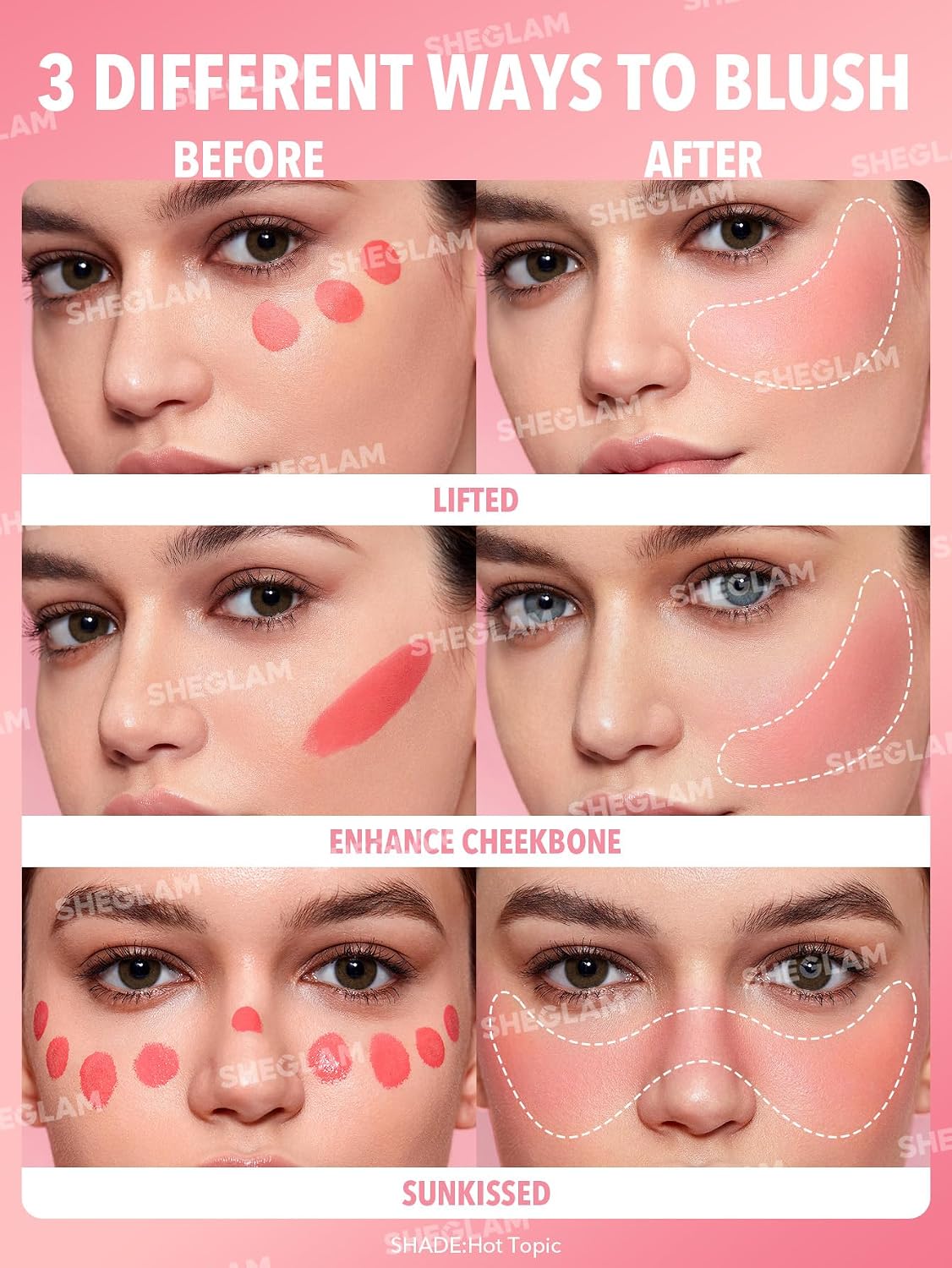 Detalle 2 de Sheglam Color Bloom Liquid Blush ๐