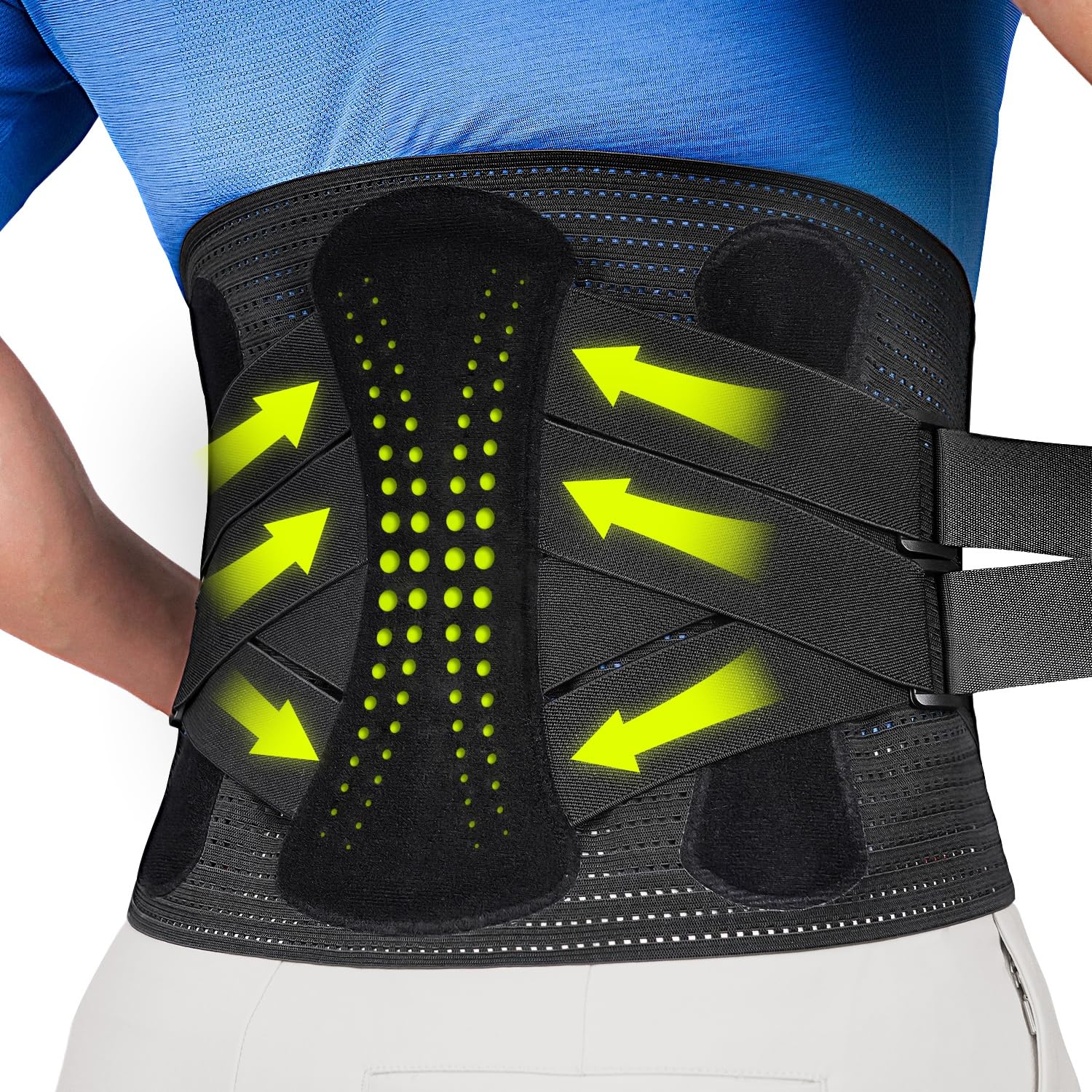 Detalle de aoFIT Back Brace S — lumbar support belt for pain relief 🩺
