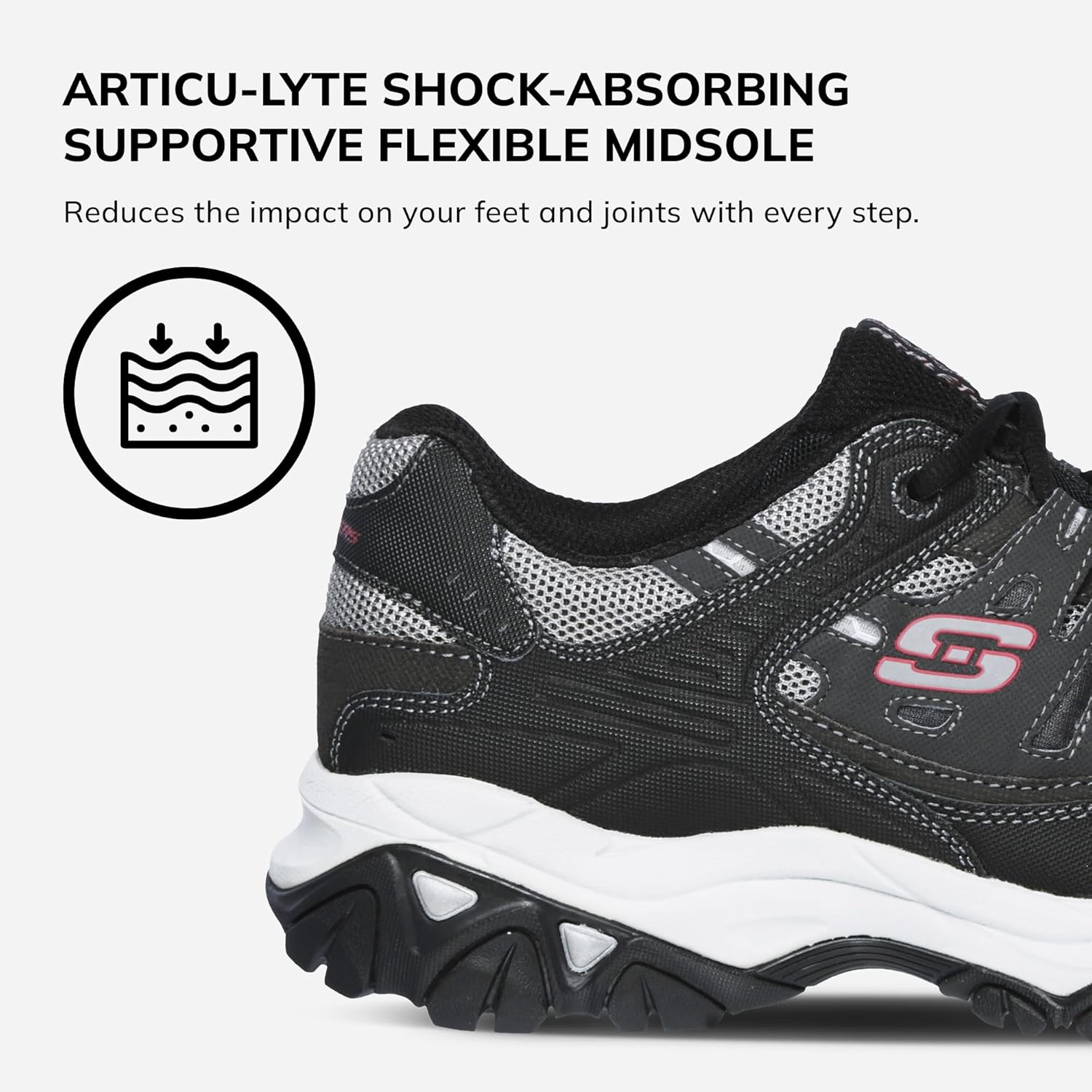 Thumbnail 3 de Skechers Men’s Afterburn M. Fit Fashion Sneakers with Memory Foam Insole